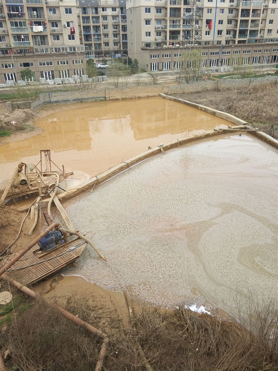 鄂尔多斯沉淀池淤泥清理-厂区废水池淤泥清淤